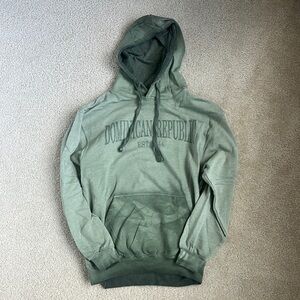 Dominican Republic Green Hoodie